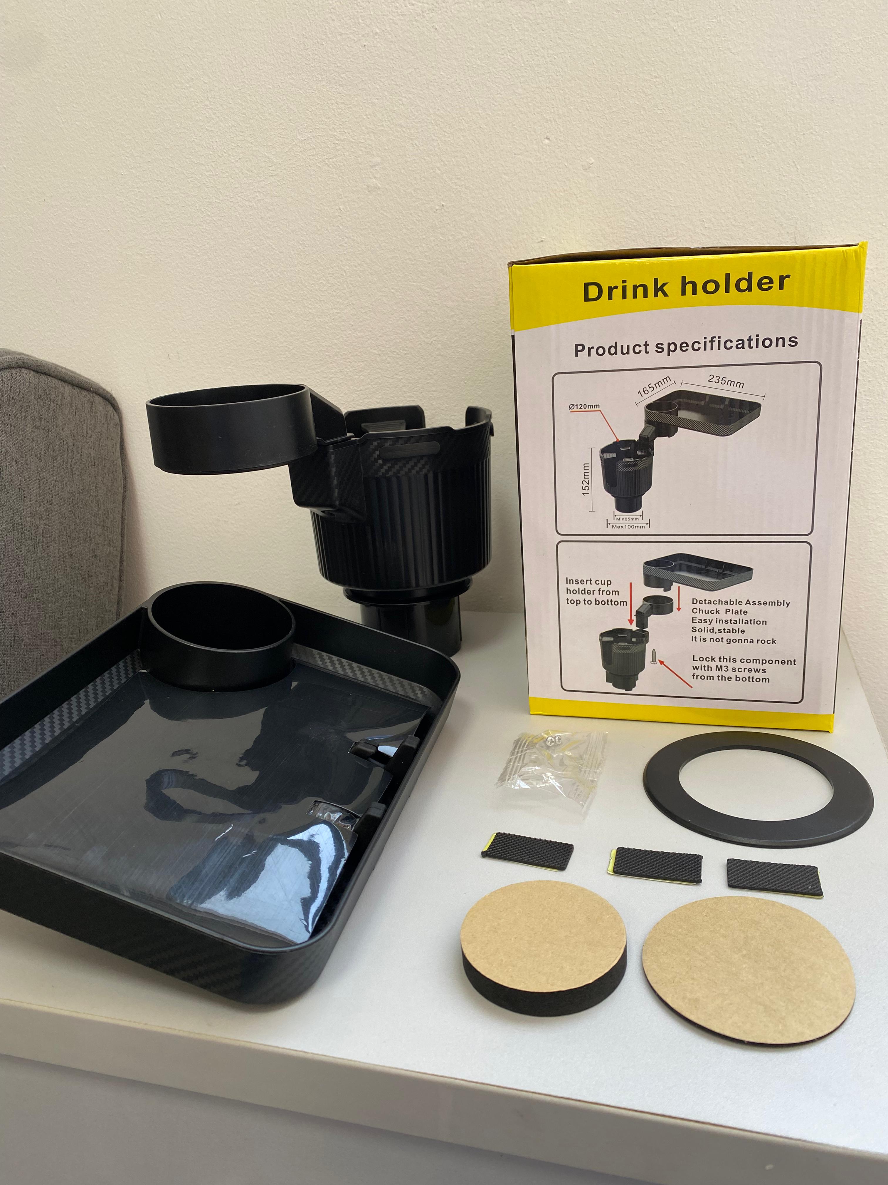 Miniatura 4 de Portavasos Ajustable para Carro